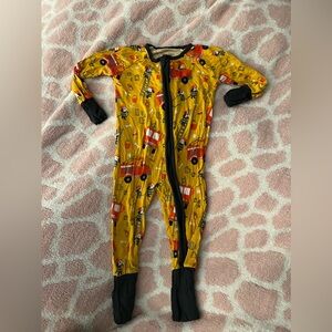 Little Sleepies Fire Truck Pups Zippy - 3-6 Months